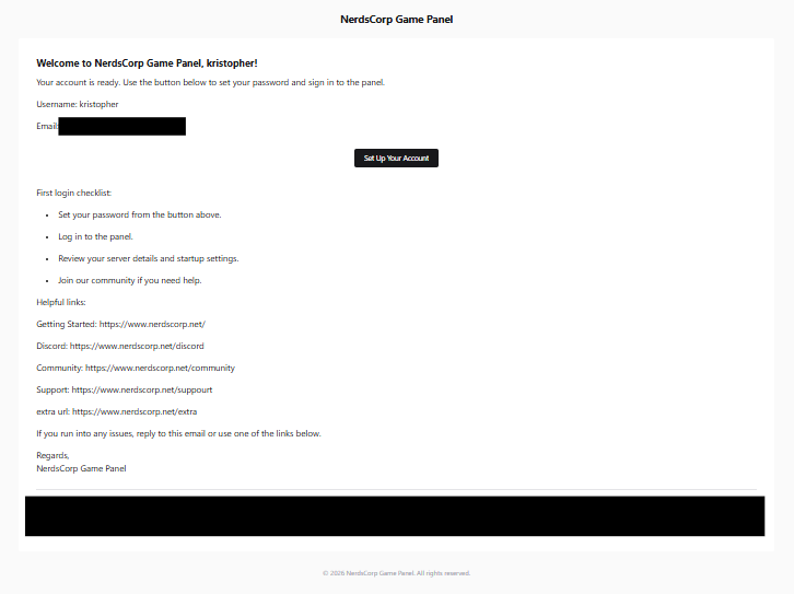 Welcome Onboarding