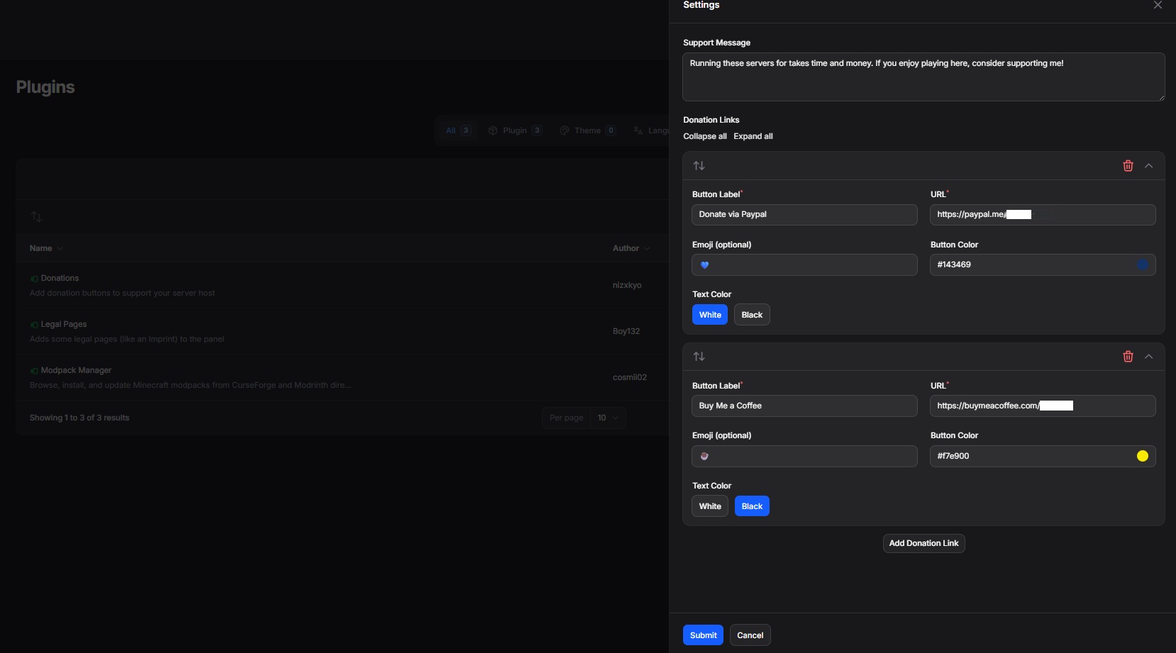 Donations